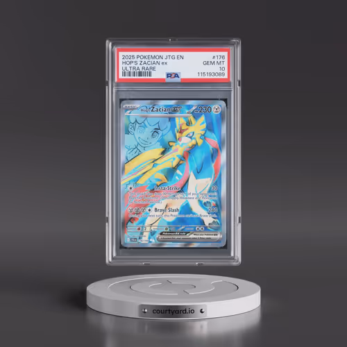 2025 Pokémon Jtg EN-Journey Together #176 Hop's Zacian EX - Holo Ultra Rare (PSA 10 GEM MINT)