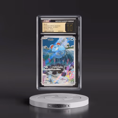 2023 Pokémon Sv2p-Snow Hazard #073 Marill - Art Rare (CGC 10 PRISTINE)