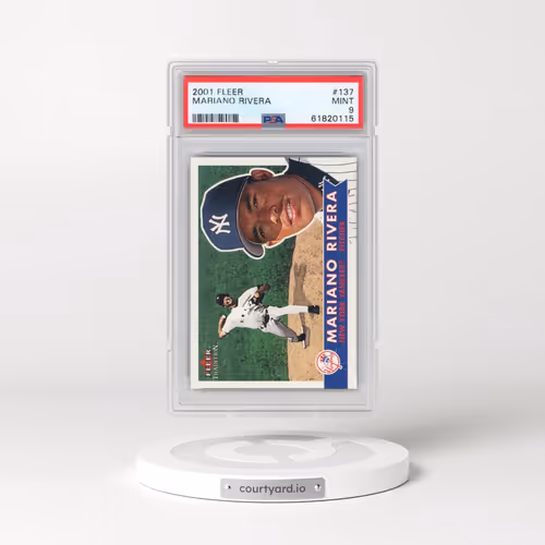 2001 Fleer #137 Mariano Rivera (PSA 9 MINT)