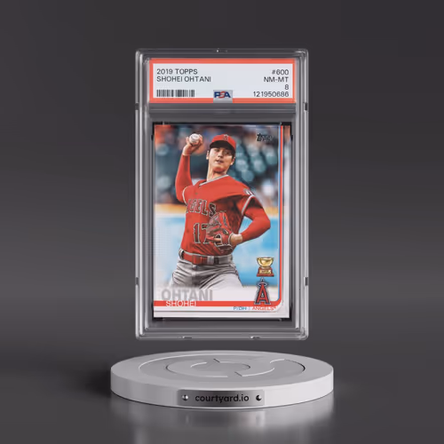 2019 Topps #600 Shohei Ohtani (PSA 8 NM-MT)