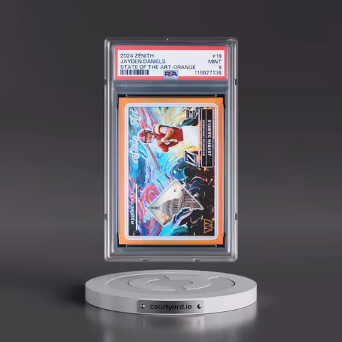 2024 Panini Zenith State of the Art #19 Jayden Daniels - Orange (PSA 9 MINT)