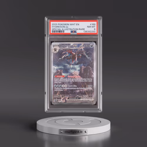 2025 Pokémon Wht EN-White Flare #169 Hydreigon EX - Holo Special Illustration Rare (PSA 8 NM-MT)