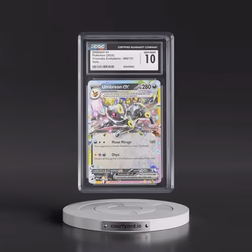2024 Prismatic Evolutions - PRE EN #060/131 Umbreon ex - Holo (CGC 10 GEM MINT)