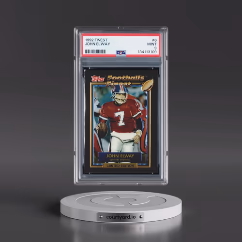 1992 Finest #6 John Elway (PSA 9 MINT)