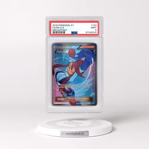 2016 Pokémon XY Breakpoint #122 Skyla - Full Art (PSA 9 MINT)