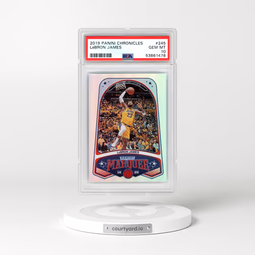 2019 Panini Chronicles #245 LeBron James (PSA 10 GEM MINT)