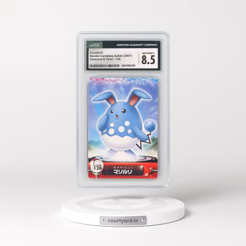 2007 Japanese Diamond & Pearl #126 Azumarill (CGC 8.5 NM-MT+)