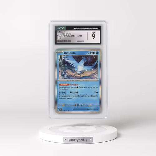 2023 Scarlet & Violet 151 - MEW EN #144/165 Articuno - Holo (CGC 9 MINT)