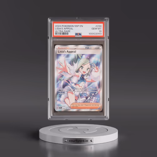 2024 Pokémon Ssp EN-Surging Sparks #234 Lisia's Appeal - Ultra Rare (PSA 10 GEM MINT)