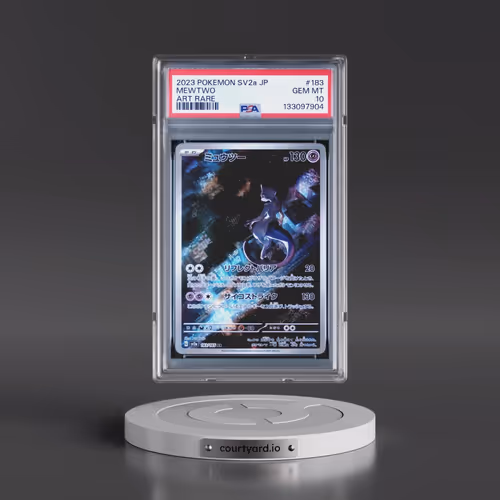 2023 Pokémon Sv2a-Pokémon 151 #183 Mewtwo - Art Rare (PSA 10 GEM MINT)