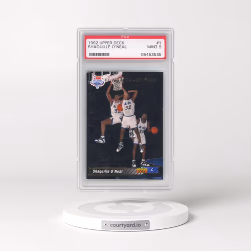 1992 Upper Deck #1 Shaquille O'Neal (PSA 9 MINT)
