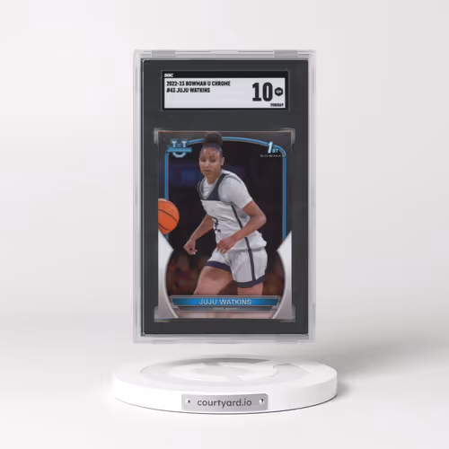 2022 Bowman University Chrome #43 Juju Watkins (SGC 10 GEM MINT)