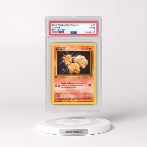 1999 Pokémon #68 Goupix - 1st Edition (PSA 9 MINT)