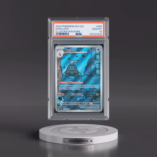 2024 Pokémon Sfa EN-Shrouded Fable #069 Dusclops - Illustration Rare (PSA 10 GEM MINT)