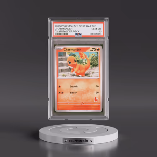 2023 Pokémon My First Battle-Charmander Deck Charmander (PSA 10 GEM MINT)
