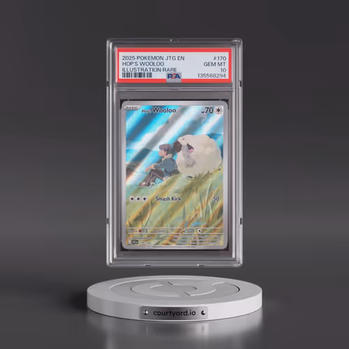 2025 Pokémon Jtg EN-Journey Together #170 Hop's Wooloo - Illustration Rare (PSA 10 GEM MINT)