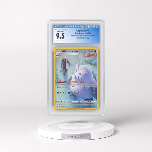 2022 Astral Radiance #TG01/TG30 Abomasnow - Trainer Gallery Holo (CGC 10 GEM MINT)