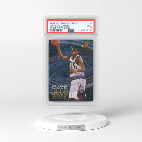 1996 Skybox E-X2000 Star Date 2000 #4 Marcus Camby (PSA 9 MINT)