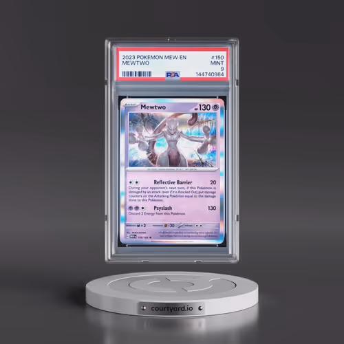 2023 Pokémon Mew EN-151 #150 Mewtwo (PSA 9 MINT)