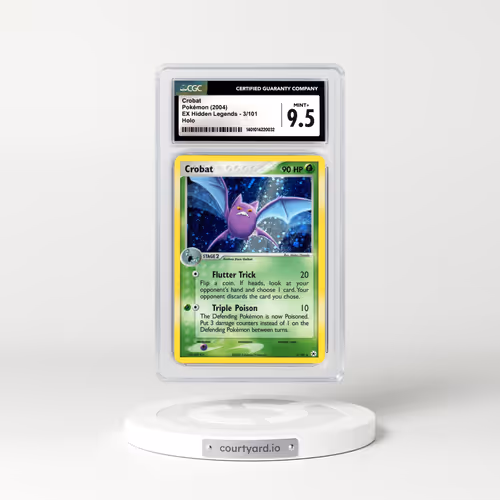 2004 EX Hidden Legends #3 Crobat - Holo (CGC 9.5 MINT+)