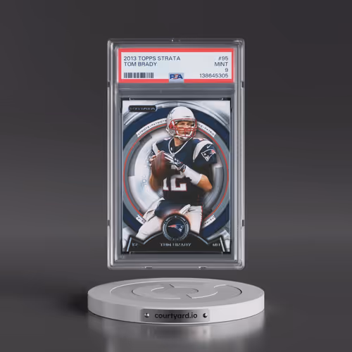 2013 Topps Strata #95 Tom Brady (PSA 9 MINT)