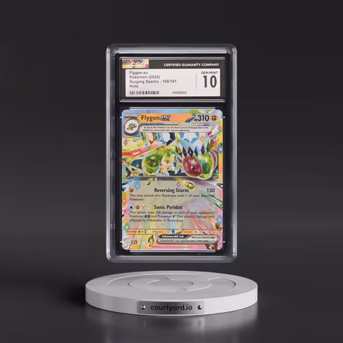 2024 Pokémon Ssp EN-Surging Sparks #106 Flygon EX - Holo (CGC 10 GEM MINT)