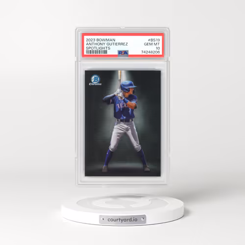 2023 Bowman Spotlights #BS19 Anthony Gutierrez (PSA 10 GEM MINT)