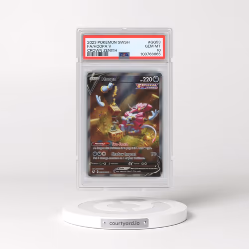 2023 Pokémon Sword and Shield Crown Zenith #GG53 Hoopa V - Holo Full Art (PSA 10 GEM MINT)