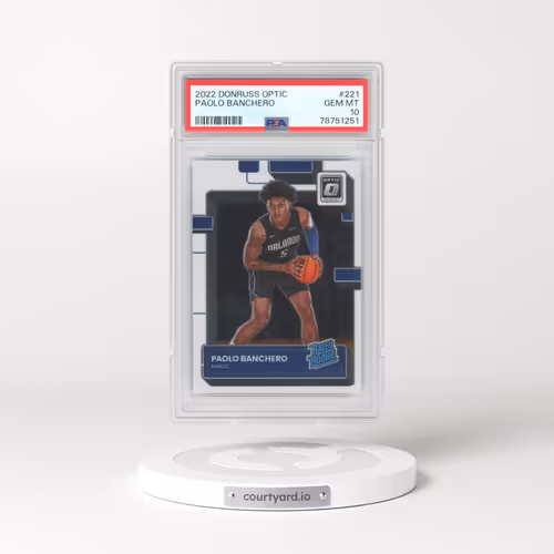 2022 Panini Donruss Optic #221 Paolo Banchero (PSA 10 GEM MINT)
