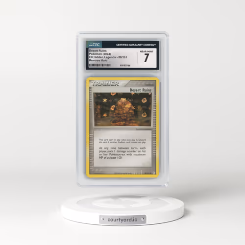 2004 EX Hidden Legends #88/101 Desert Ruins - Reverse Holo (CGC 7 NM)