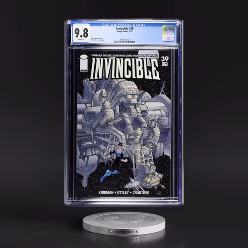 Invincible #39 CGC 9.8 White Pages (Image Comics, 2/07)
