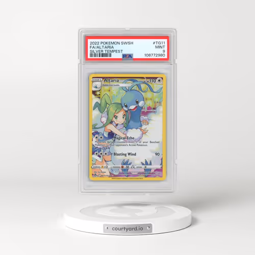 2022 Pokémon Sword & Shield Silver Tempest #TG11 Altaria - Full Art (PSA 9 MINT)