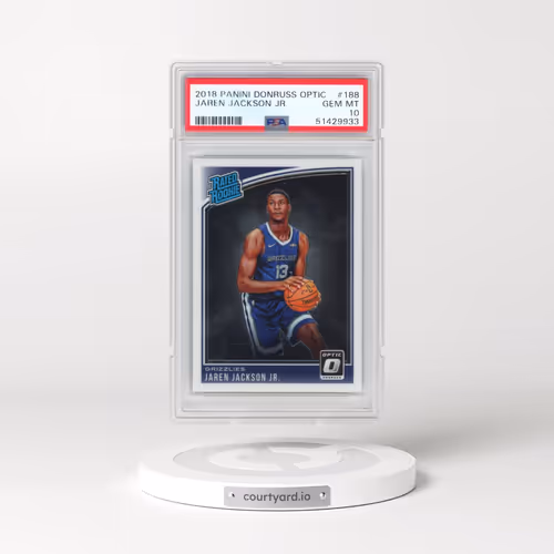 2018 Panini Donruss Optic #188 Jaren Jackson Jr. (PSA 10 GEM MINT)