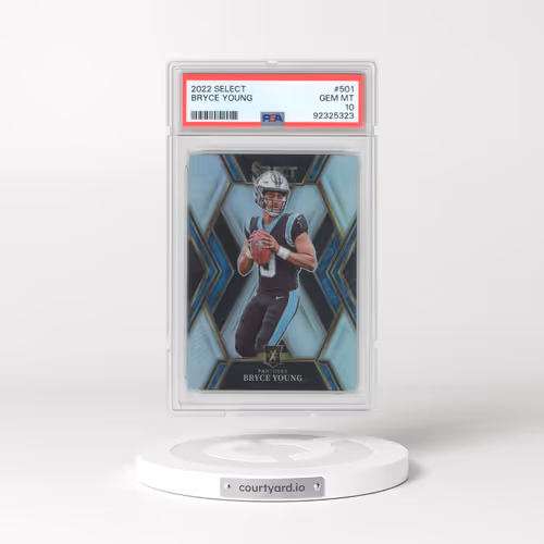 2022 Panini Select #501 Bryce Young (PSA 10 GEM MINT)