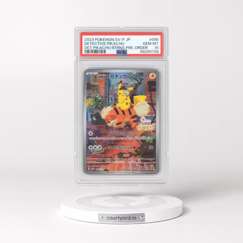 2022 Scarlet & Violet Promos #098 Detective Pikachu - Detective Pikachu Returns Pre-Order (PSA 10 GEM MINT)