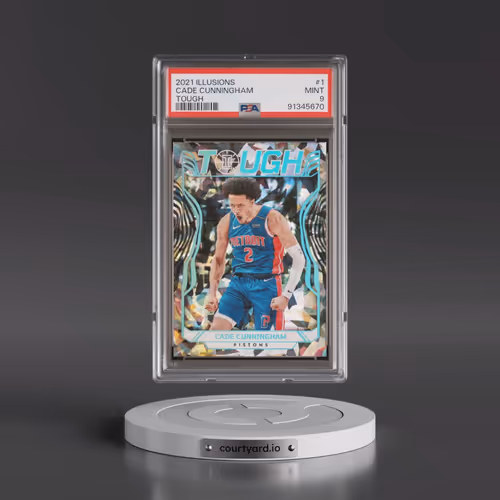2021 Panini Illusions Tough #1 Cade Cunningham (PSA 9 MINT)