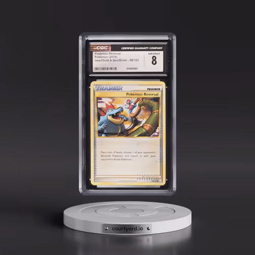 2010 HeartGold & SoulSilver #99/123 Pokémon Reversal (CGC 8 NM-MT)
