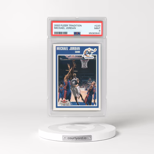 2002 Fleer Tradition #220 Michael Jordan (PSA 9 MINT)