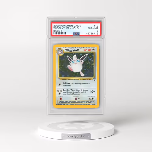 2000 Pokémon Game Base II #19 Wigglytuff - Holo (PSA 8 NM-MT)