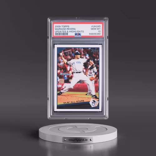 2009 Topps Updates & Highlights #UH245 Mariano Rivera (PSA 10 GEM MINT)