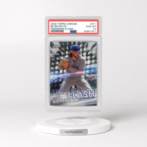 2020 Topps Chrome Freshman Flash #FF1 Bo Bichette (PSA 10 GEM MINT)