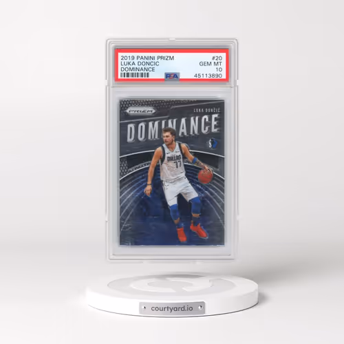 2019 Panini Prizm Dominance #20 Luka Doncic (PSA 10 GEM MINT)