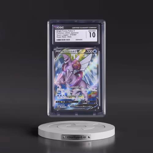 2022 Space Juggler #070/067 Origin Forme Palkia V - Super Rare Holo (CGC 10 GEM MINT)