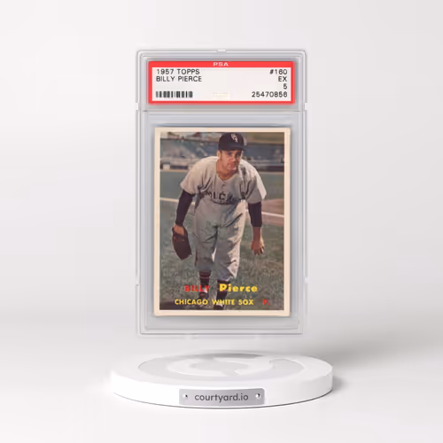 1957 Topps #160 Billy Pierce (PSA 5 EX)