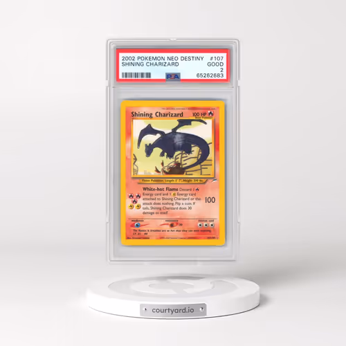 2002 Pokémon Neo Destiny #107 Shining Charizard - Holo (PSA 2 GOOD)