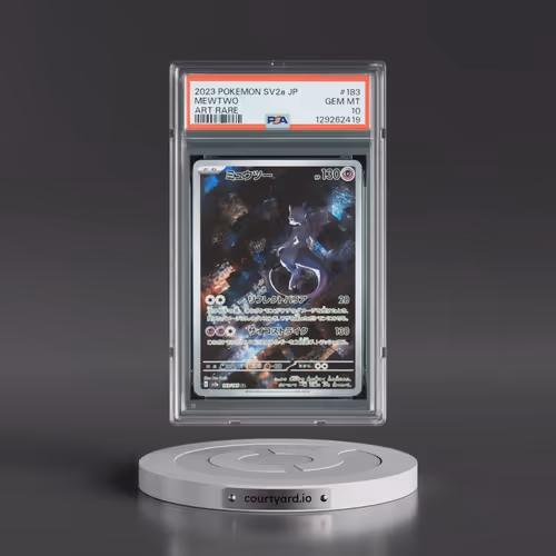 2023 Pokémon Sv2a-Pokémon 151 #183 Mewtwo - Art Rare (PSA 10 GEM MINT)