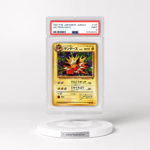 1997 Pokémon Jungle #135 Jolteon - Holo (PSA 9 MINT)