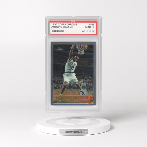 1996 Topps Chrome #146 Antoine Walker (PSA 9 MINT)