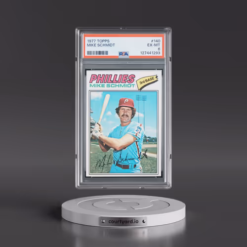 1977 Topps #140 Mike Schmidt (PSA 6 EX-MT)