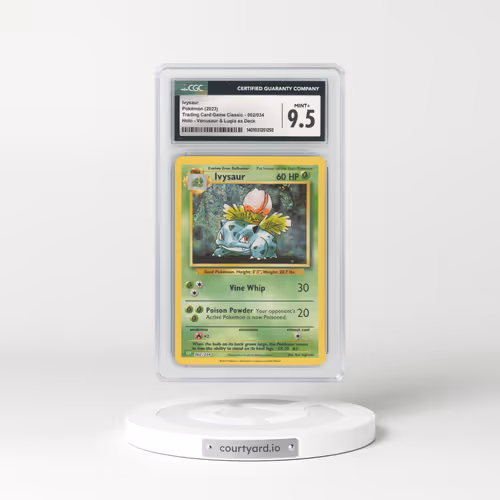 2023 Trading Card Game Classic #2 Ivysaur - Holo (CGC 9.5 MINT+)